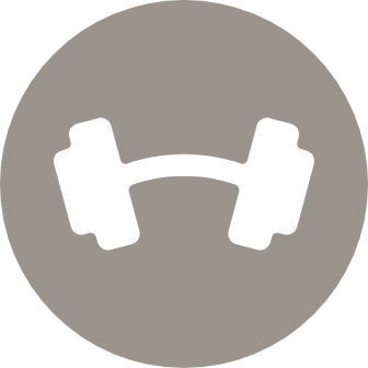 Break a sweat at the two-level fitness center and yoga space
