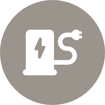 Charge your vehicle at an electric car charging station
